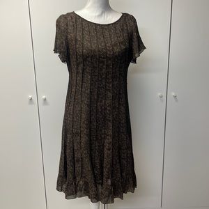 Sandra Darren cap sleeve dress excellent condition size 8p
